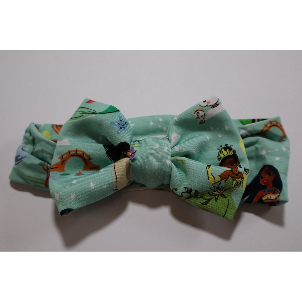 Little Sleepies Disney Princess Bamboo Bow Headband NB-3T